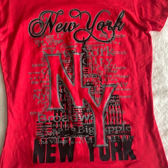 I Love NY Red T- Shirt Size XL - Picture 2 of 4